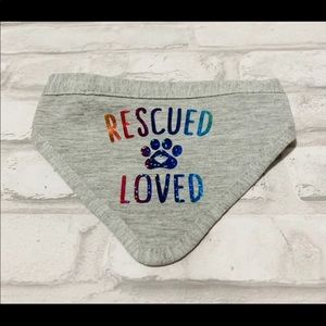 Holographic pet bandana